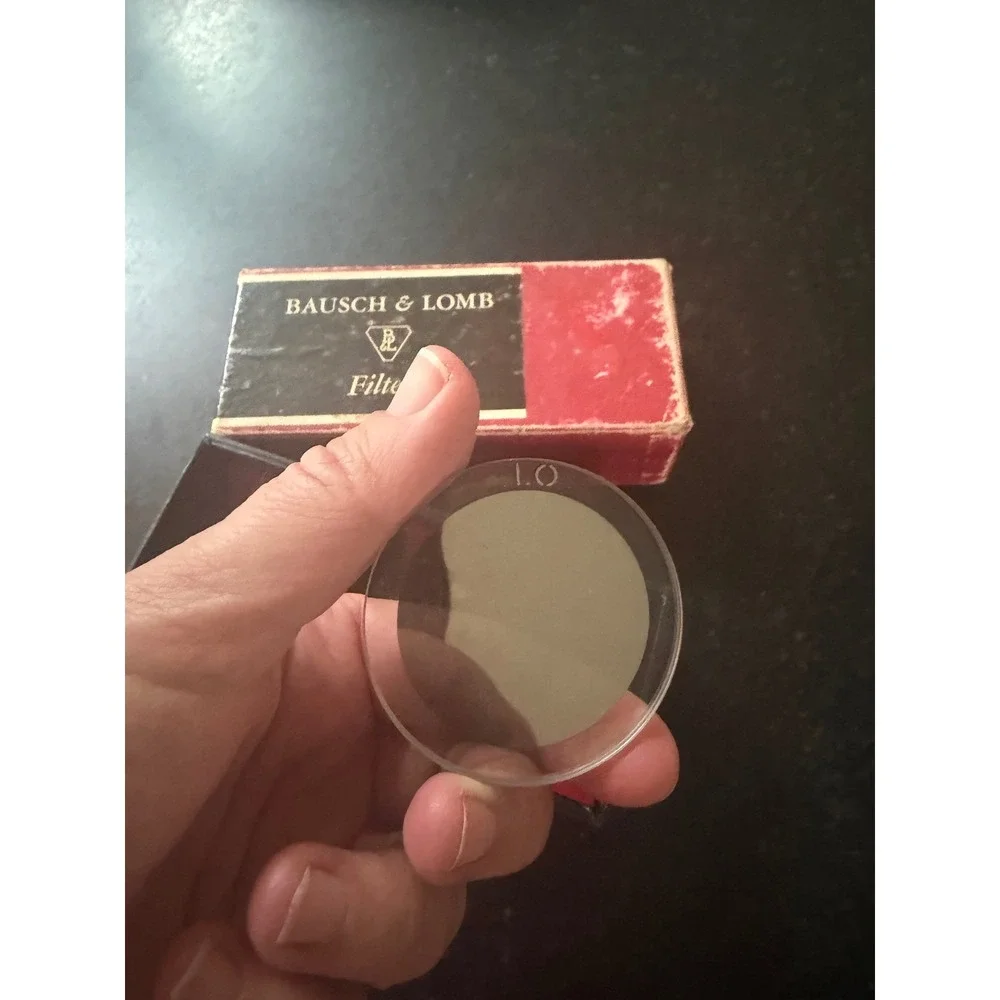 vintage Bausch & Lomb filter set of 6